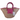 Jacquemus Le Paniere Soli Straw Tote Pink