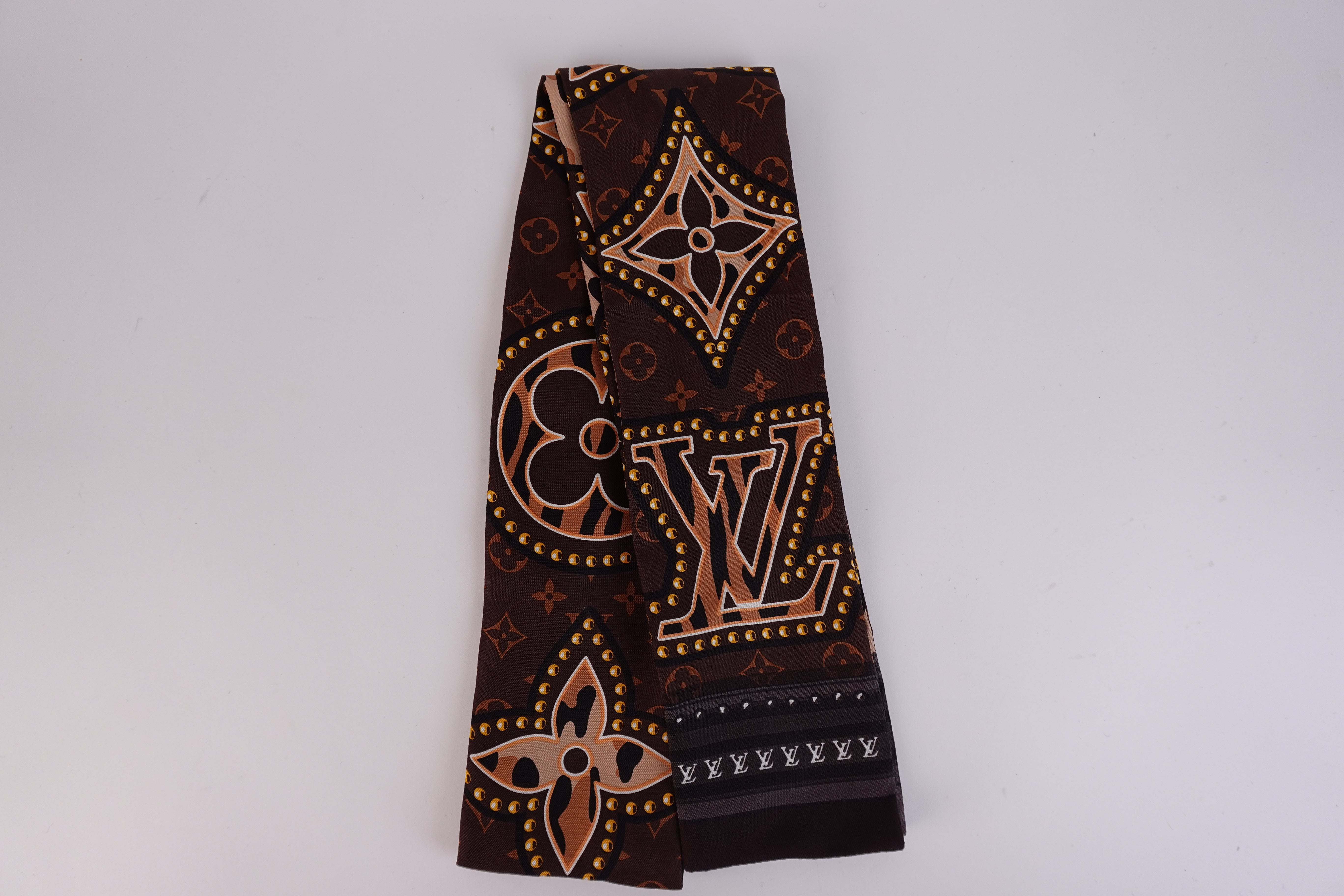 Louis Vuitton Monogram LV World Animal Print Scarf