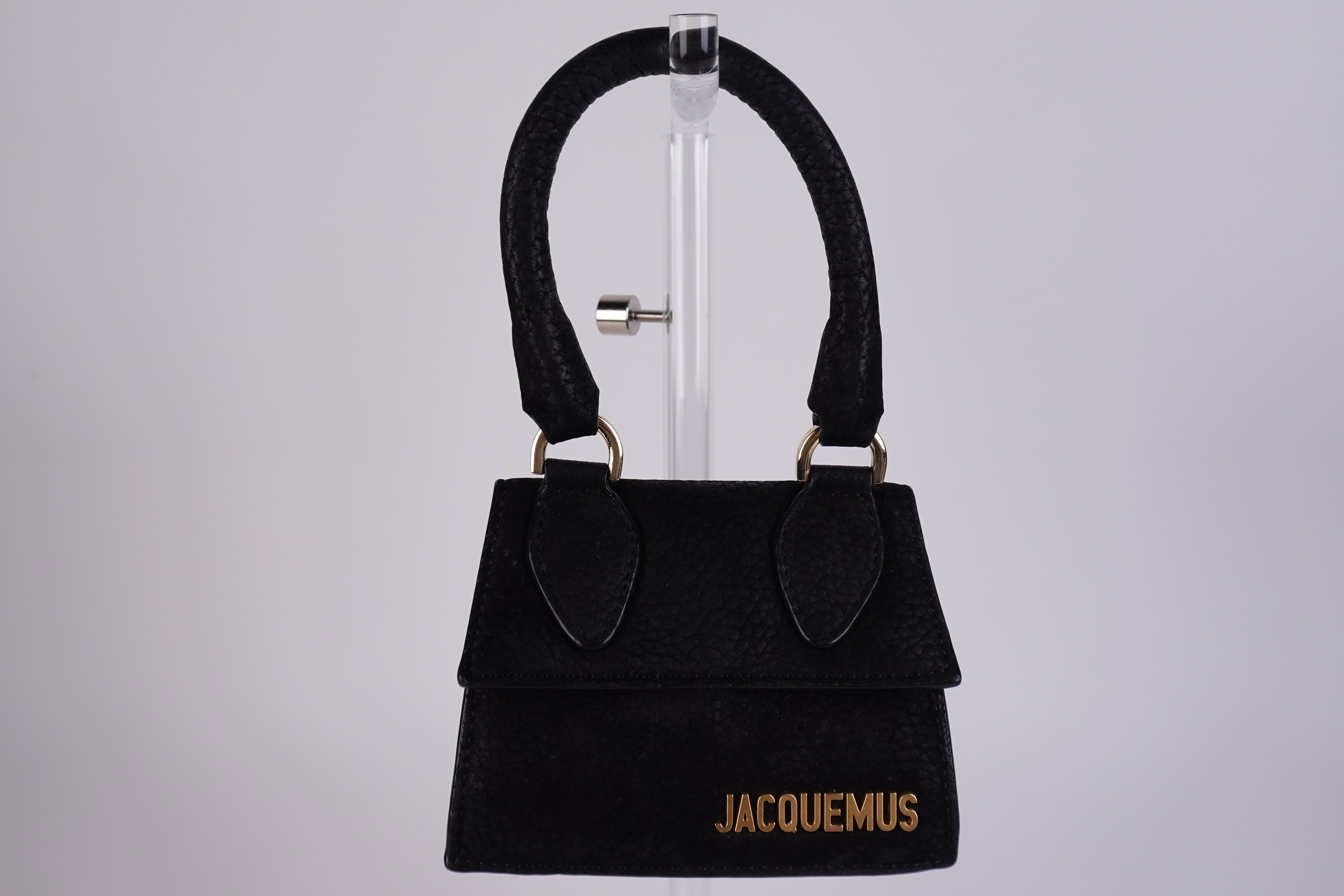 Jacquemus Le Chiquito Mini Bag Black Suede