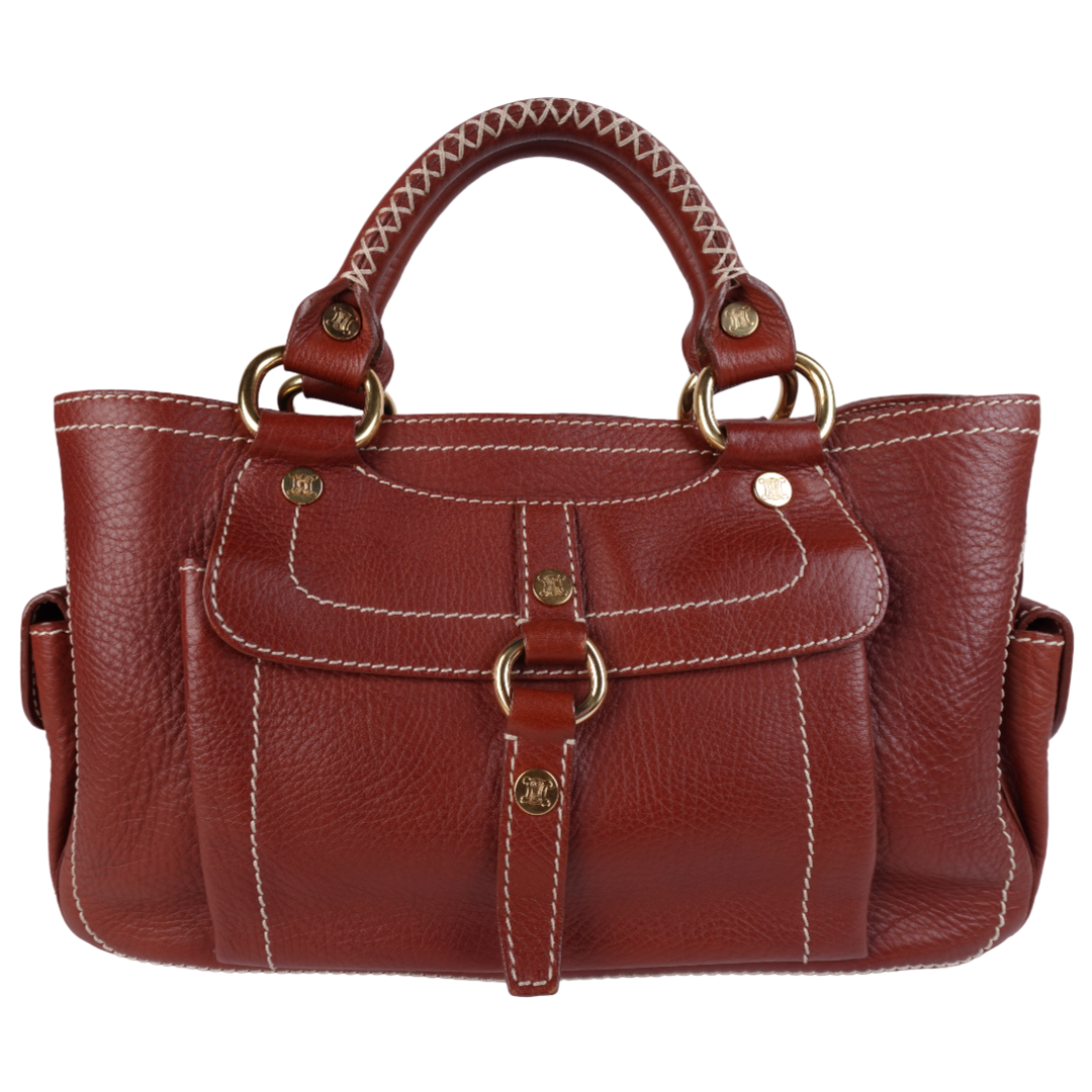 Celine Boogie Multi-pocket Handbag Brown