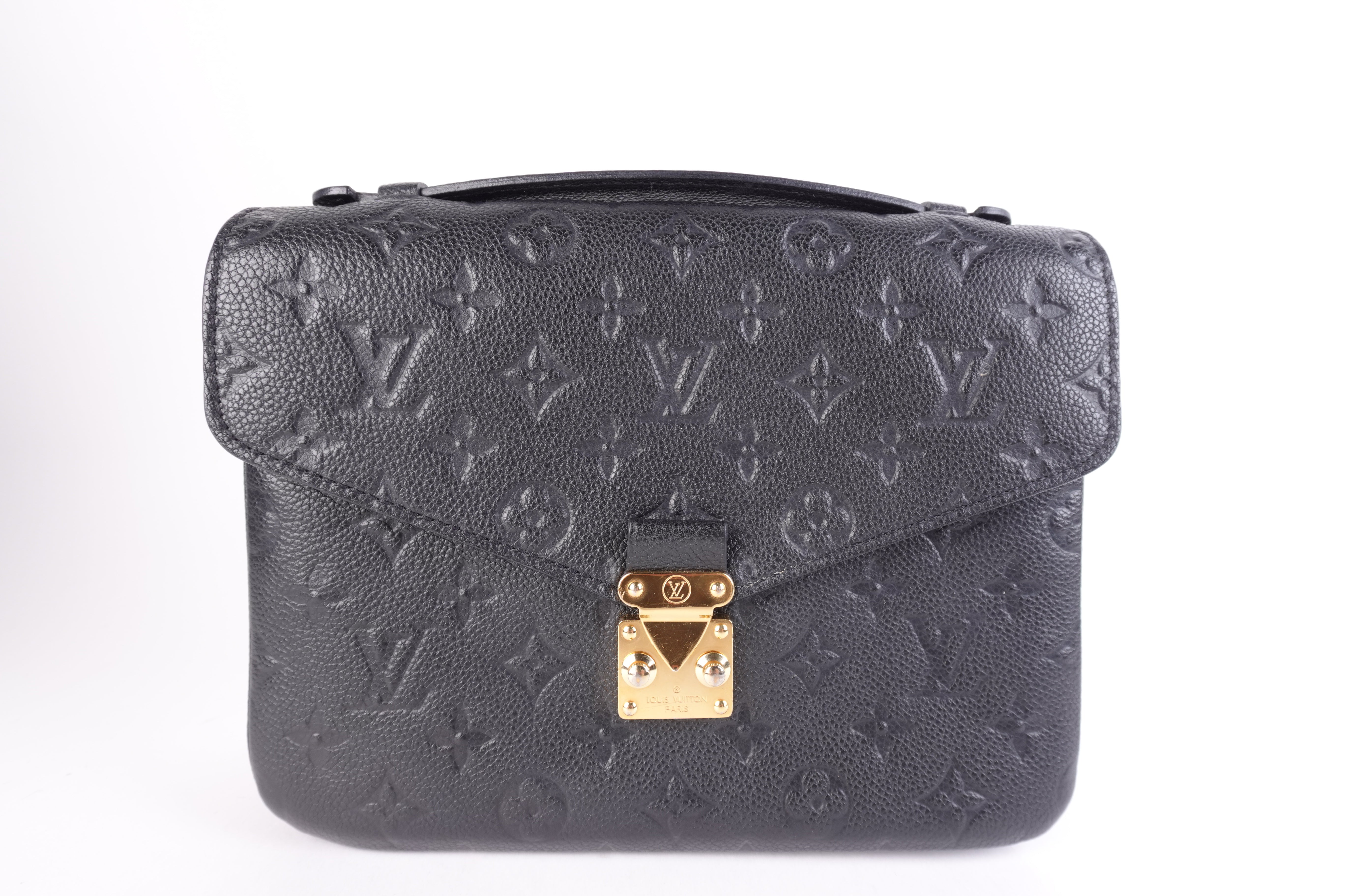 Louis Vuitton Empreinte Leather Pochette Metis Black