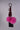 Fendi Mink Cherries Bag Charm Pink Red